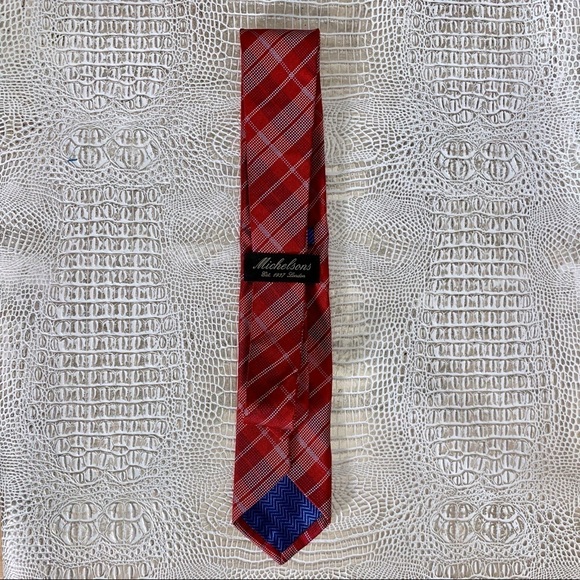 Michaelsons of‎ London Men’s Silk Tie - Picture 3 of 8